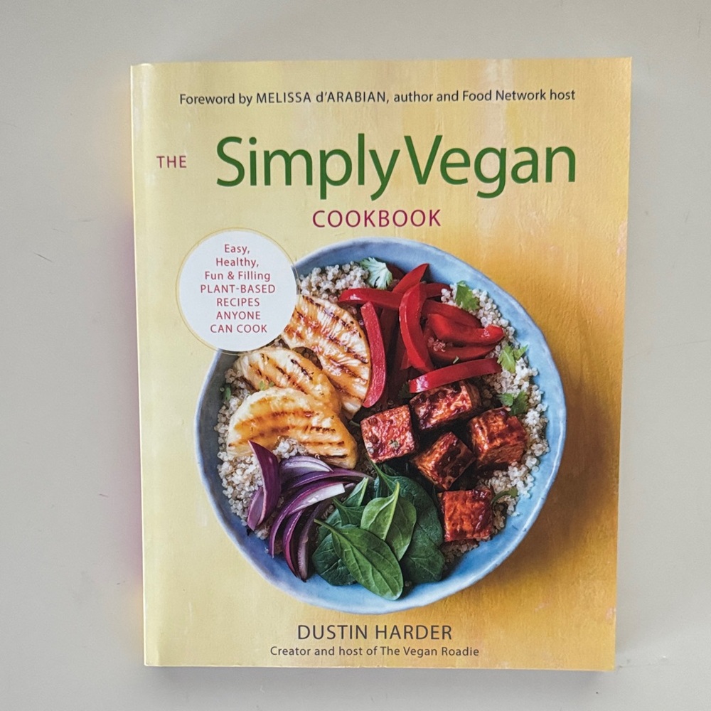 Simply Vegan Cookbook by Dustin Harder